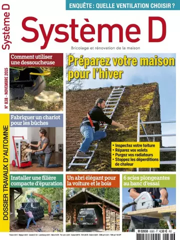 Système D N°838 – Préparez Votre Maison Pour L’Hiver