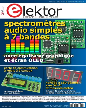 Elektor N°477 – Mai-Juin 2019