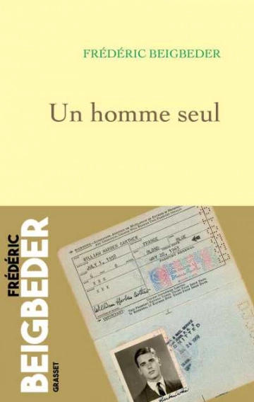 Un homme seul (2025) - Frédéric Beigbeder