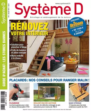 Système D N°810 – Rénovez Votre Intérieur