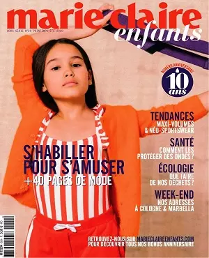 Marie Claire Enfants Hors Série N°20 – Printemps-Été 2020