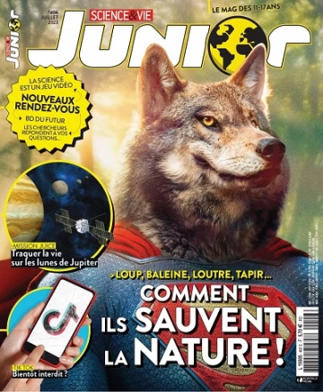 Science et Vie Junior N°406 – Juillet 2023