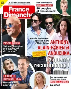 France Dimanche N.4074 - 27 Septembre 2024