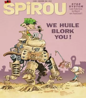 Le Journal De Spirou N°4308 Du 4 Novembre 2020