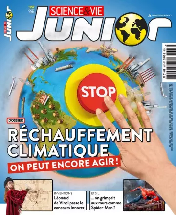 Science et Vie Junior N°357 – Juin 2019