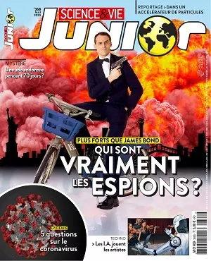 Science et Vie Junior N°368 – Mai 2020