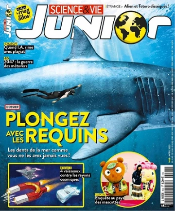 Science et Vie Junior N°403 – Avril 2023