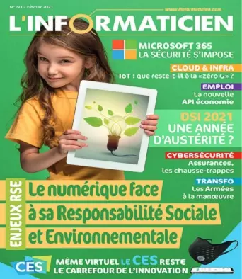 L’Informaticien N°193 – Février 2021