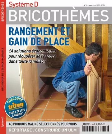 Bricothèmes (Système D) - N°14 - Rangement et Gain de Place