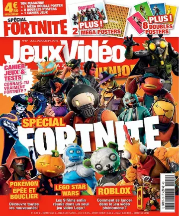 Jeux Vidéo Magazine Junior N°17 – Juillet-Septembre 2019