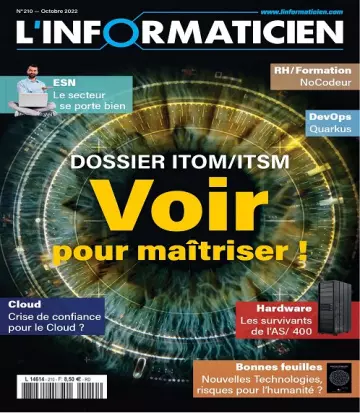 L’Informaticien N°210 – Octobre 2022