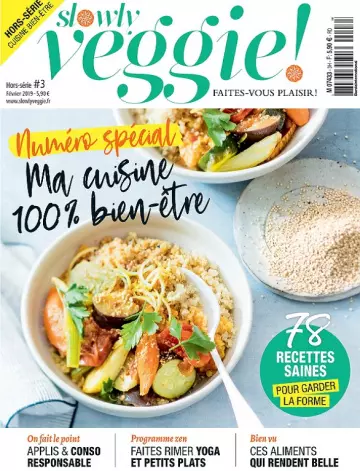 Slowly Veggie Hors Série N°3 – Février 2019