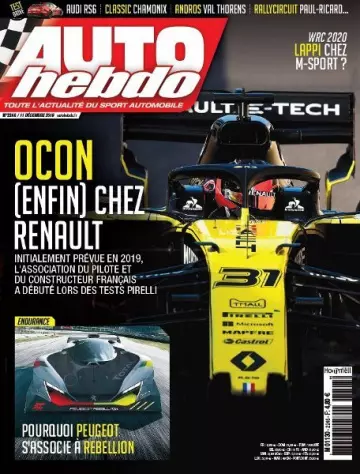 Auto Hebdo - 11 Décembre 2019