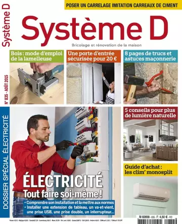 Système D N°835 – Électricité : Tout Faire Soi-même !