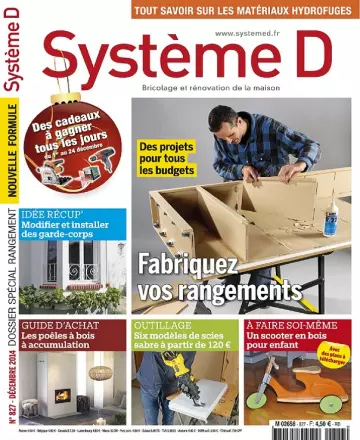 Système D N°827 – Fabriquez Vos Rangements